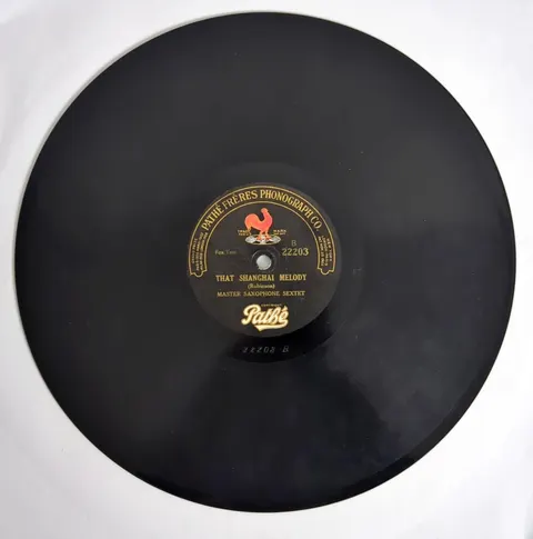 Master Saxophone Sextet That Shanghai Melody / Wild and Wooly 22203 Pathe