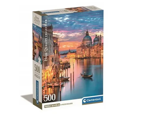 Puzzle 500 el. Wenecja - Clementoni