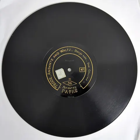 Sam Collins Andante & Waltz / The Darkey's Awakening 78003/2 Pathe