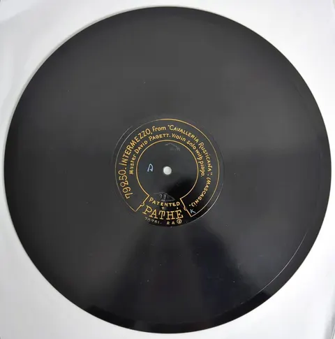 David Pagett Donau-Wellen Waltz / Intermezzo 79250/1 Pathe