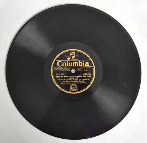 Debroy Somers Band When We Went Strolling Round The Town / Blaze Away CB314 Columbia