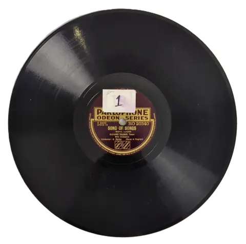 Richard Tauber Song Of Songs / Will You Remember? RO20340 Parlophone