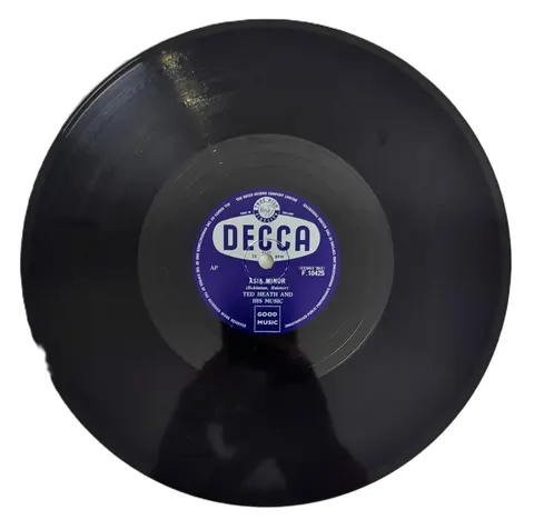 Ted Heath Dig Deep / Asia Minor F10425 Decca