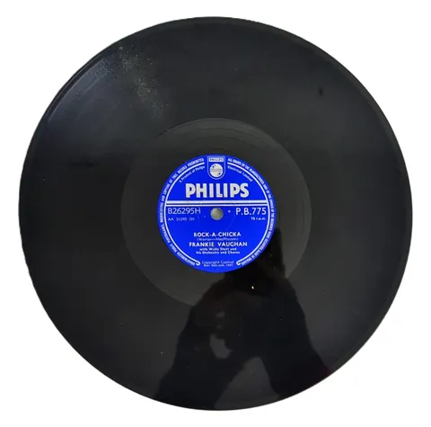 Frankie Vaughan Rock-a-Chika / Kisses Sweeter Than Wine PB775 Philips
