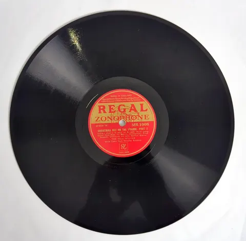 The Hill Billies Christmas Out On The Prairie Part 1, 2 MR1908 Regal Zonophone