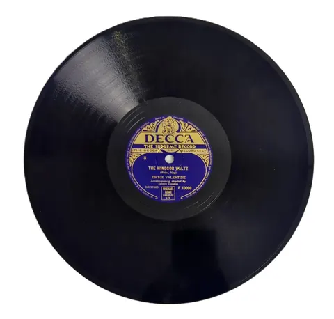 Dickie Valentine In A Golden Coach / The Windsor Waltz F10098 Decca