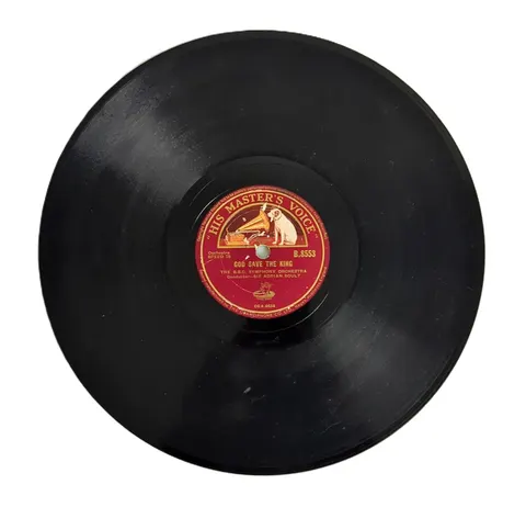 The BBC Symphony Orchestra Rule Britannia / God Save The King B8553 HMV