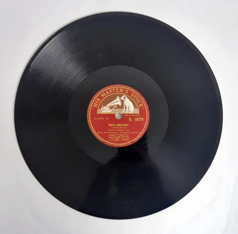 Eddie Fisher White Christmas / Count Your Blessings Instead of Sheep B10779 HMV