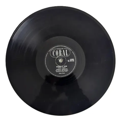 Teresa Brewer A Sweet Old Fashioned Girl/ Goodbye John Q72172 Coral