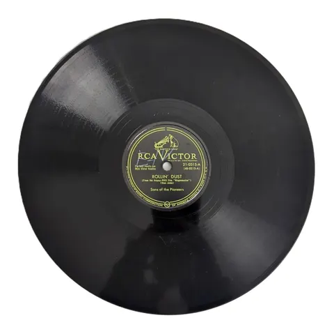 Sons of Pioneers Rollin' Dust / Wagons West 210315 RCA Victor