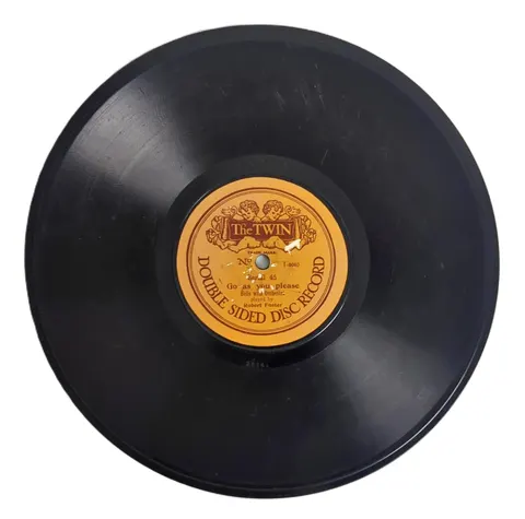 Robert Foster Go As You Please / Creole Bells 45 The Twin