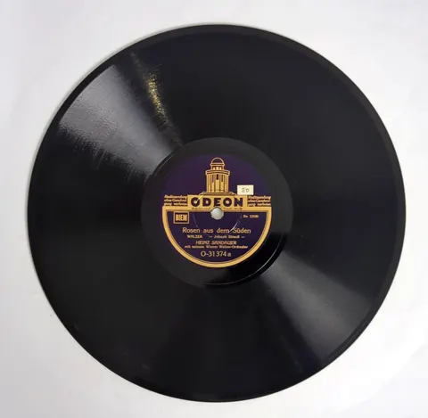 Heinz Sandauer mit seinem Wiener Walzer Orchester Rosen aus dem Suden/ Hofballtanze O31374 Odeon