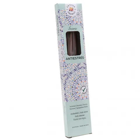 LA CASA DE LOS AROMAS INTENSO Kadzidła zapachowe ANTISTRESS, 20 szt