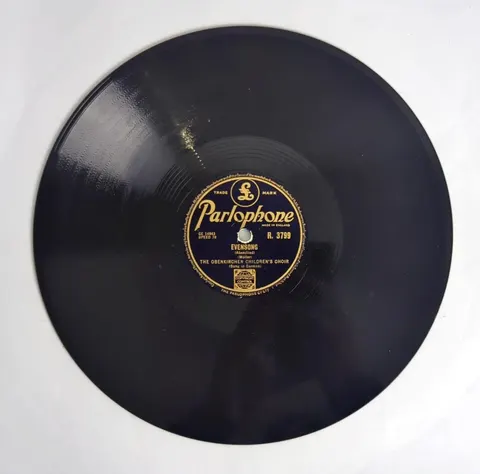 The Obenkirchen children's choir The happy wanderer/ Evensong R3799 Parlophone