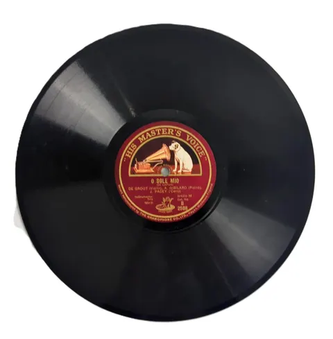 De Groot, A.Gibilaro, J.Pacey O Sole Mio / Down In The Forest B2588 HMV