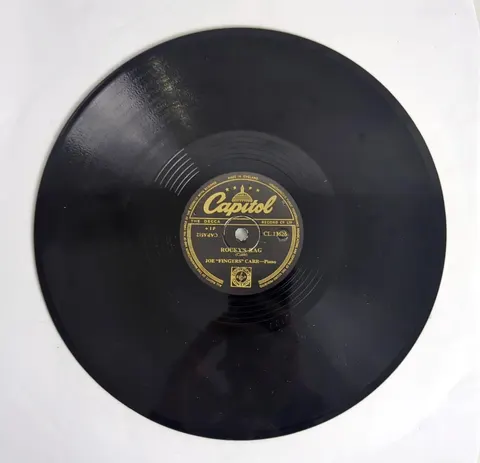 Joe Fingers Carr Rocky's Rag / Down Yonder CL13626 Capitol