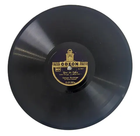 Georges Boulanger mit seinem Orchester Uber die Prarie/ Il Bacio O25350 Odeon