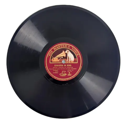 Actual Singing Of Canaries In Song 1, 2 B2947 HMV