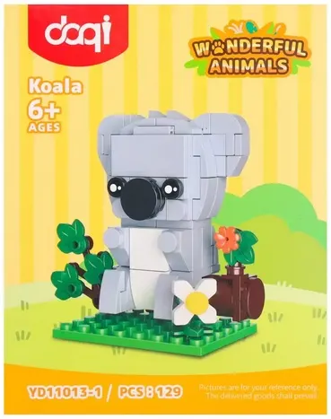 Klocki Konstrukcyjne Koala 129el Mega Creative