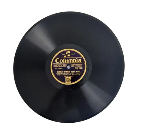 The New Century Quartette: Nursery Rhymes - Medley Part 3/4 DB328 Columbia