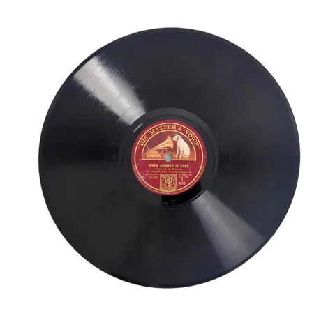 De Grrot and His Orch.: When Summer is Gone / Ave Maria B3035 HMV