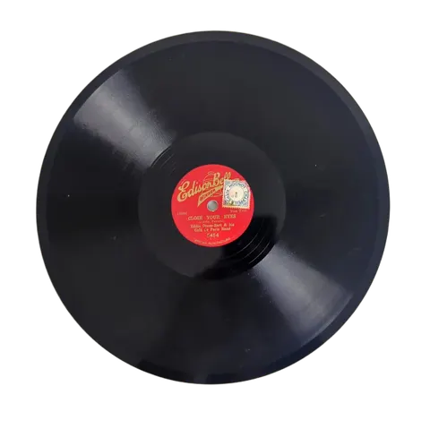 Eddie Gross-Bart and his Cafe de Paris Band: Close Your Eyes / Trees 5454 Edison Bell Winner