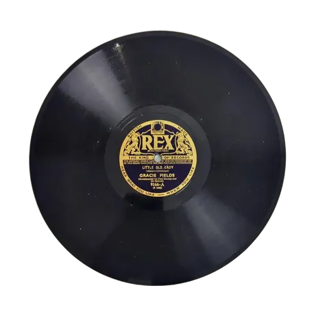 Gracie Fields: Little Old Lady / The first time I saw you 9166 Rex
