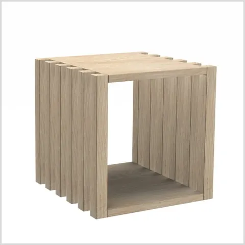 Kostka AVENIR 34x34x34 drewno