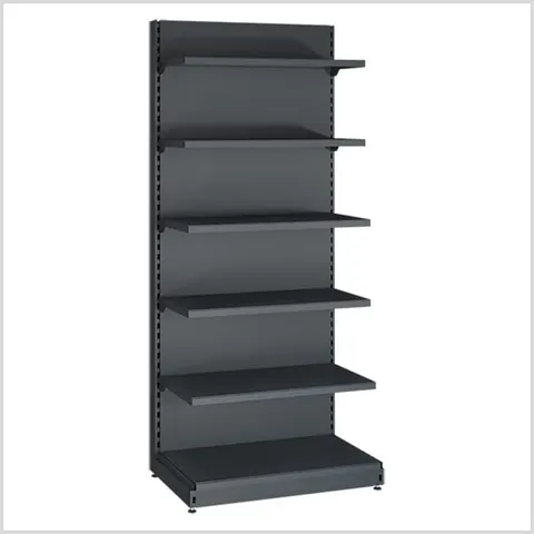 Regał metalowy 230 cm - Antracyt