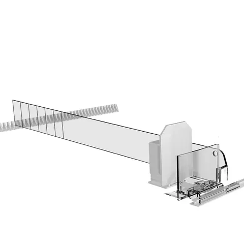 Przegroda produktów łamana 60/485 mm