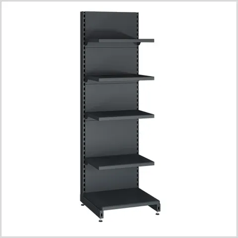 Regał metalowy 210 cm / 0,6 m - Antracyt