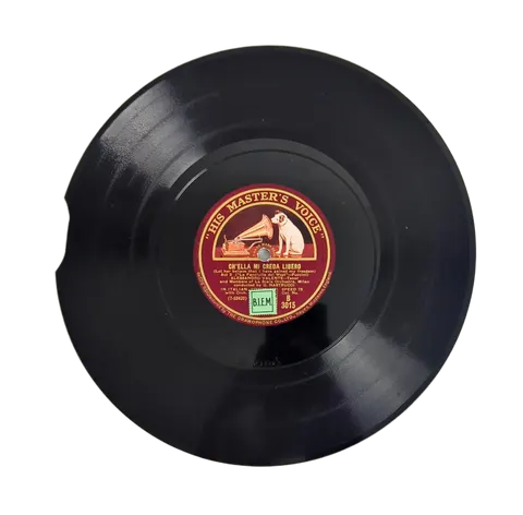 Alessandro Valente: Ch'ella Mi Creda Libero / Or Son Sei Mesi B3015 HMV