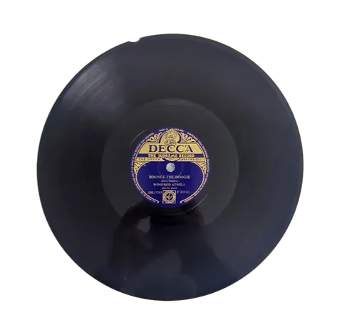 Winifred Atwell: Coronation Rag / Bounce the Boogie F10110 Decca