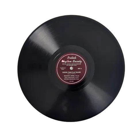 Louis Armstrong: Keyhole Blues / Good Time Flat Blues BRS6 British Rhythm Society
