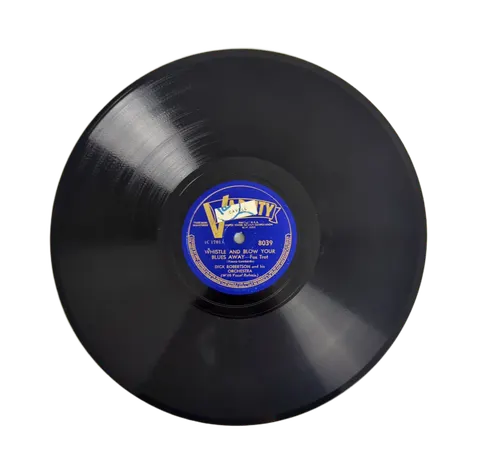 Dick Robertson: Dinah / Whistle and Blow Your Blues Away 8039 Varsity