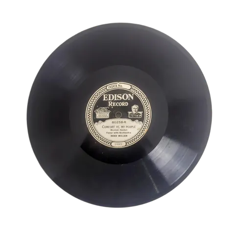 Reed Miller: Comfort Ye, My People / Every Valley Shall Be Exalted 3995 Edison Diamond Disc