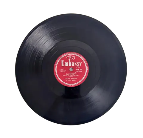 Oscar Rabin's Band: Sluefoot / The Elephants' Tango WB141 Embassy