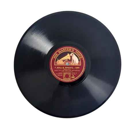 Jack Hylton and His Orchestra: Your Eyes / It Would Be Wonderful B5997 HMV