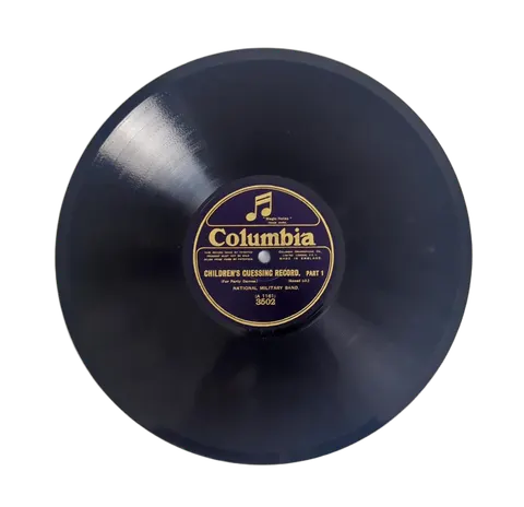 National Military Band: Children's Guessing Record 3502 Columbia
