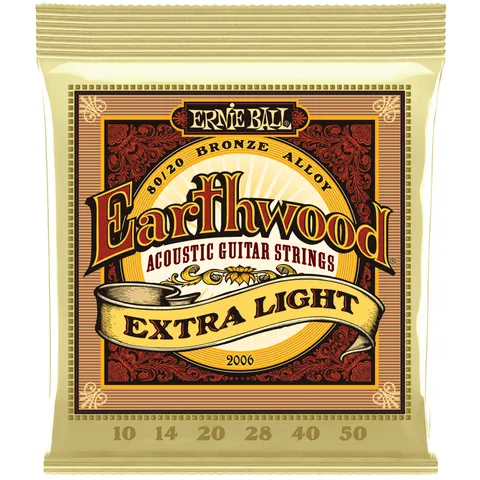 Ernie Ball (10-50) Earthwood 80|20 Bronze