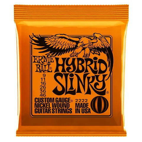 Ernie Ball (09-46) Hybrid Slinky Custom Gauge