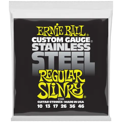 Ernie Ball (10-46) Regular Slinky Stainless Steel