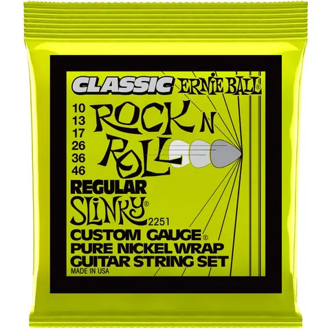 Ernie Ball (10-46) Regular Slinky Pure Nickel