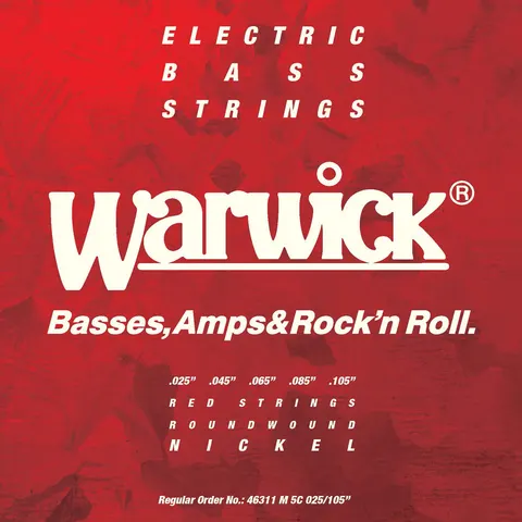 Warwick (25-105) Red Label Nickel Steel