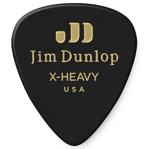 Dunlop Celluloid Black Extra Heavy