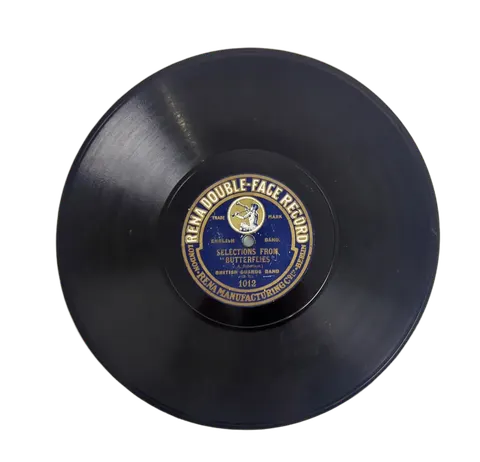 British Guards Band: Selections From Butterflies / Havana 1012 Rena Double-Face Record
