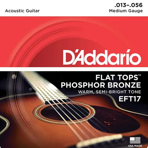 D'Addario EFT (13-56) Flat Tops