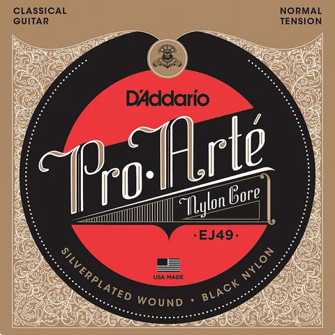 D'Addario Pro-Arte Normal Tension Black Nylon
