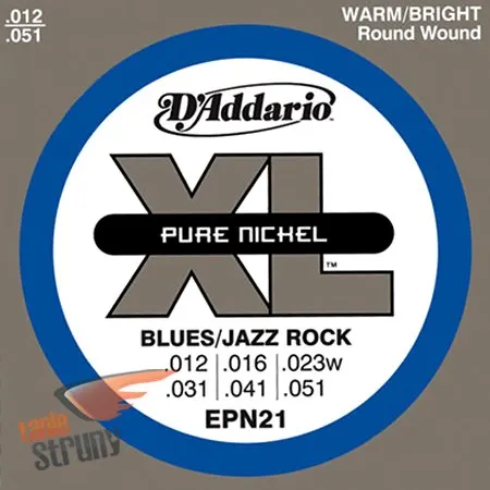 D'Addario EPN (12-51) Pure Nickel