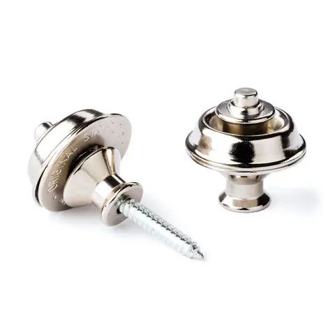 Straplok Dunlop Dual Design Nickel Finish